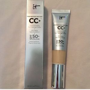 NWT it Color Correcting Full Coverage Cream- Light